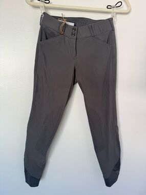 Grey Knee Patch Tredstep Ireland Breeches